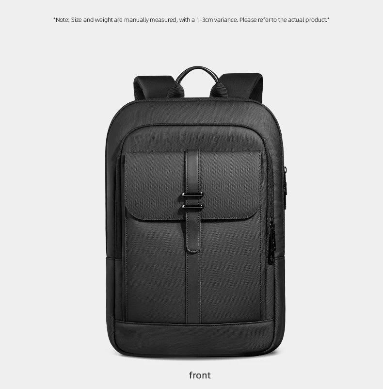 HcanKcan Men's Business Backpack Slim Waterproof 15.6 Inch Laptop Bag Casual College School Backpack Travel Rucksack Work Bags