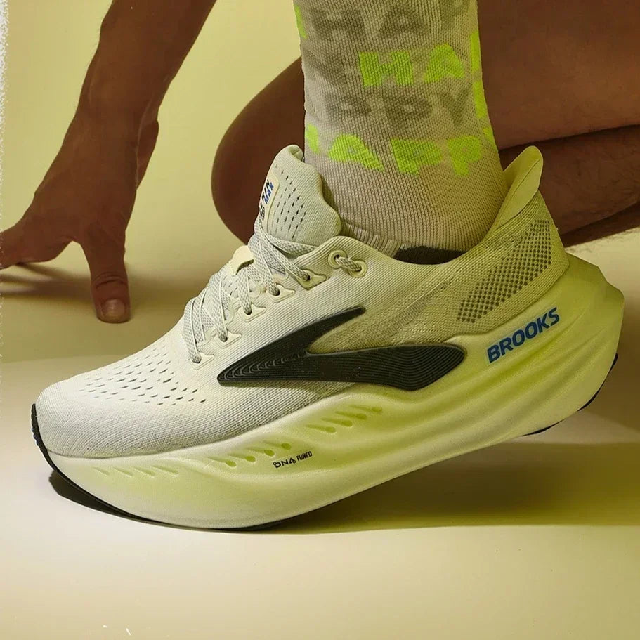 2025 BROOKS Men's Glycerin Max Casual Sneakers Shoes Suitable for Sports Training Non-slip Wear Breathable Cushioned Shoes