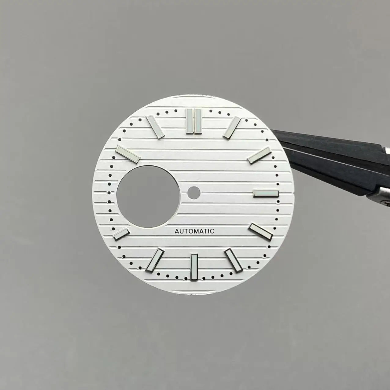 43mm Silver Stainless Steel for Nautilus Case NH35 NH36 NH38 4R Movements 30.5mm Dial Men Watch Repair Replacement Case NH35