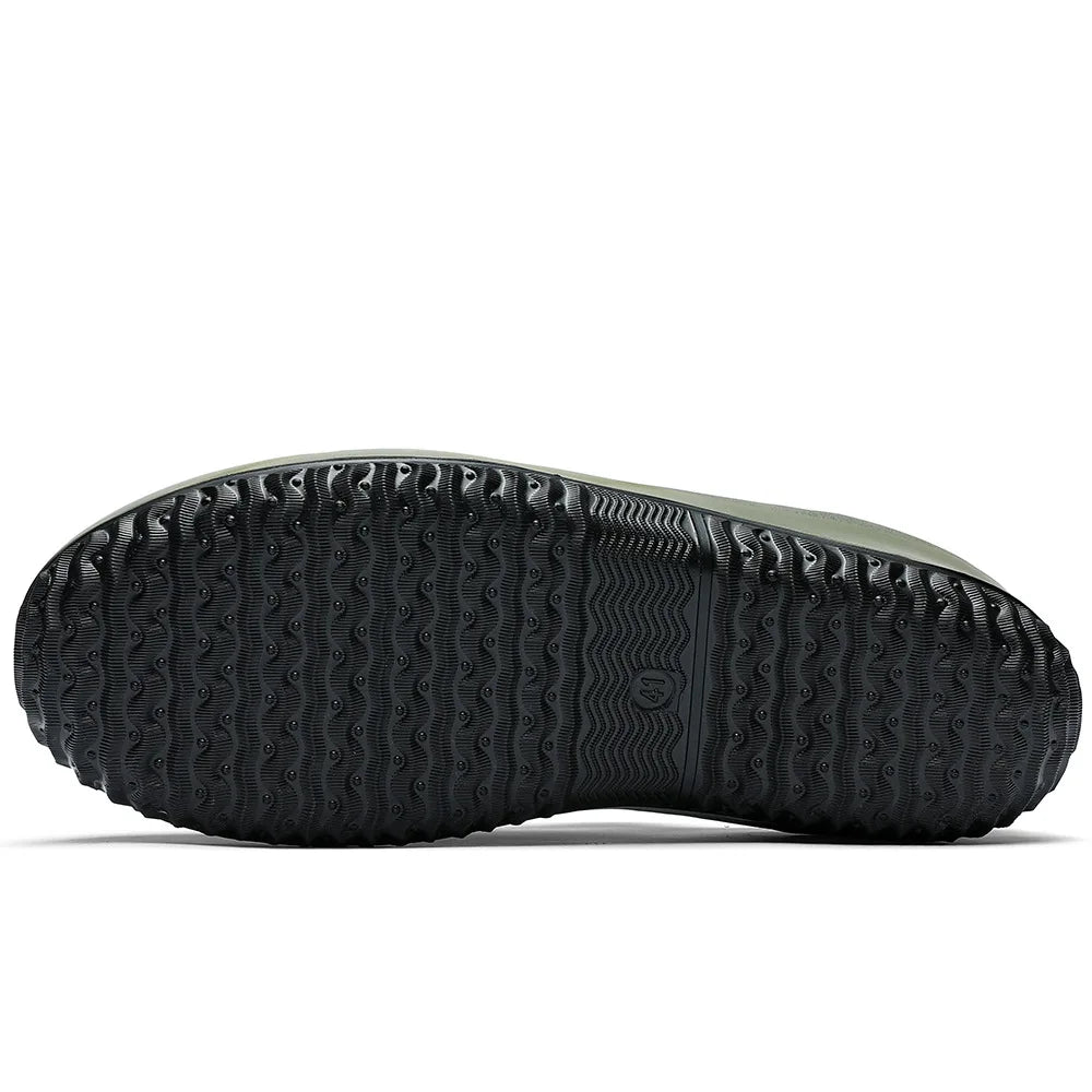 Unisex Men Rain Boots Waterproof Chef Shoes Non-Slip Men Water Shoes Outdoor Flat Rain Shoes Kitchen Work Women Shoe Plus Size49