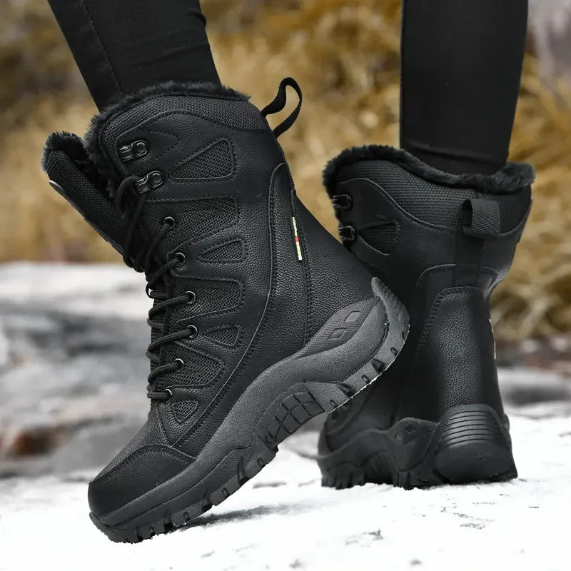 Men Tactical Boots Brand Climbing Shoes Waterproof Outdoor Ankle Male Breathable Women Motorcycle Casual Hiking Shoes Size Boot