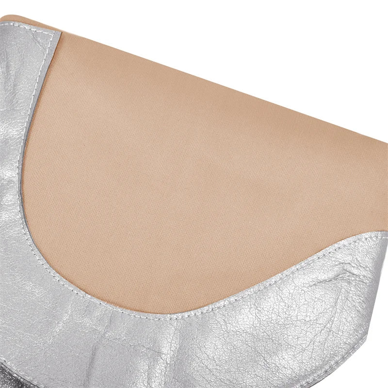 Onlymaker Women Pink Over The Knee Boots Thin High Heel Lady  Decoration Zipper Winter Female Boots