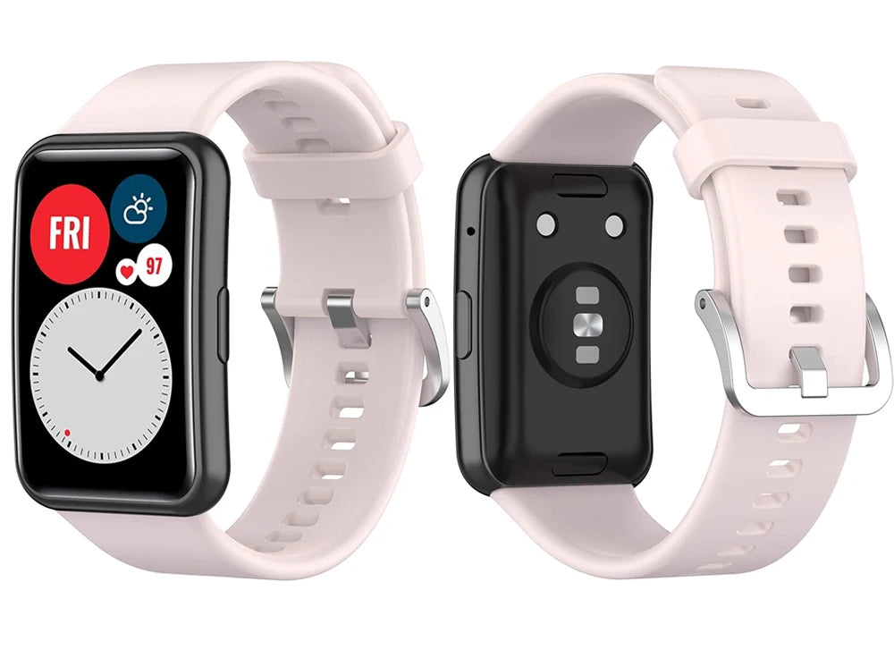 Silicone Band For Huawei Watch FIT Strap Smartwatch Accessories Replacement Wrist bracelet correa huawei watch fit 2021 Strap