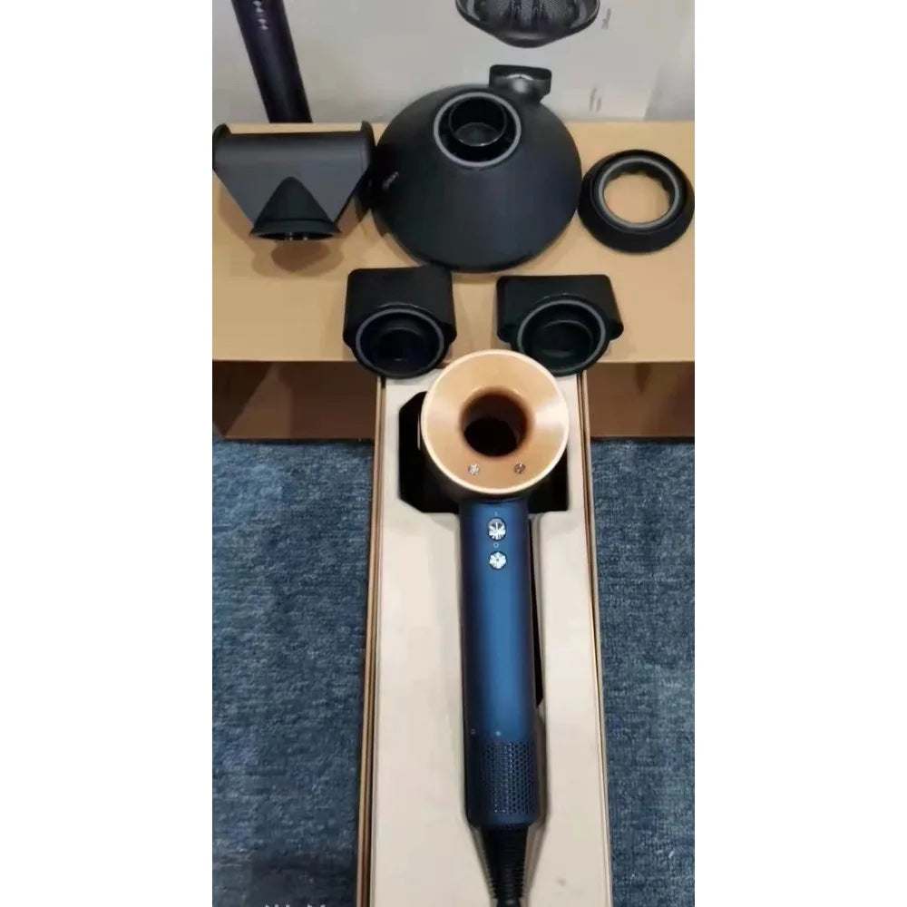 High version hair dryer household negative ion hair care quick drying strong silent large air volume women's hair dryer gift