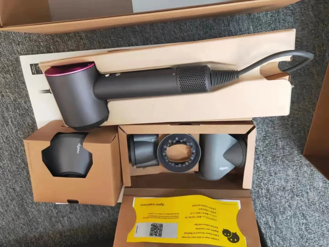 High version hair dryer household negative ion hair care quick drying strong silent large air volume women's hair dryer gift