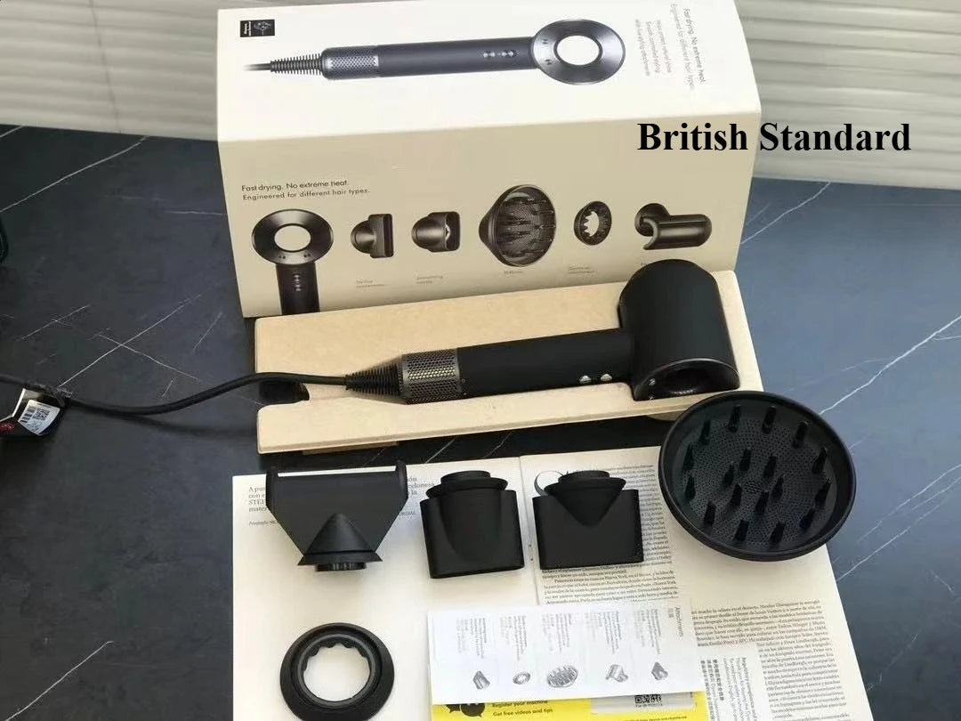 High version hair dryer household negative ion hair care quick drying strong silent large air volume women's hair dryer gift