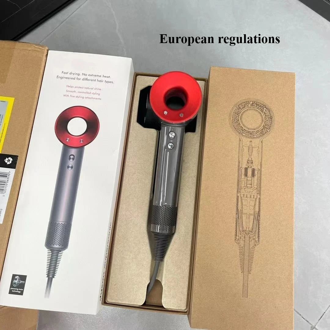 High version hair dryer household negative ion hair care quick drying strong silent large air volume women's hair dryer gift