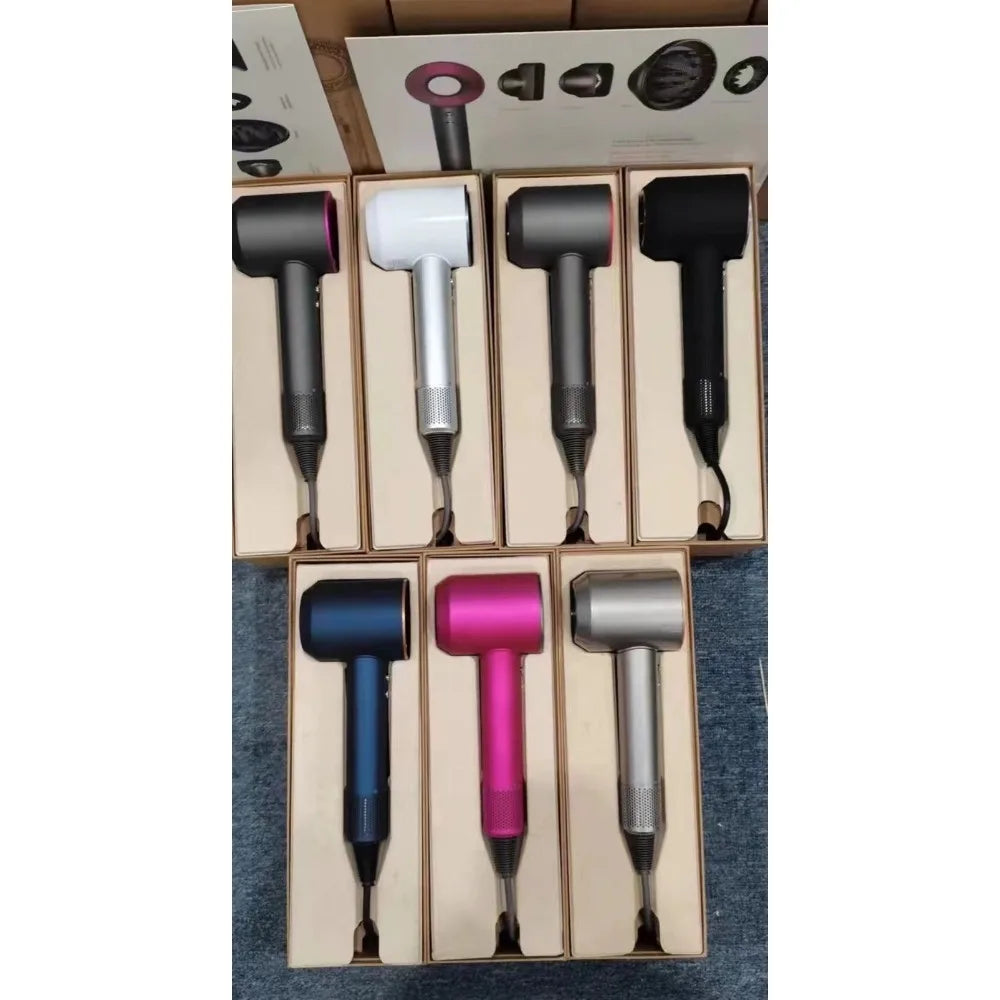 High version hair dryer household negative ion hair care quick drying strong silent large air volume women's hair dryer gift