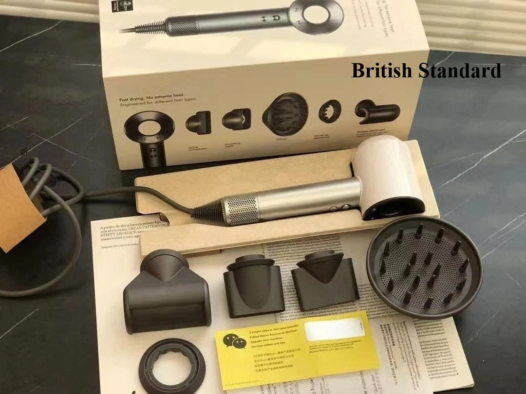 High version hair dryer household negative ion hair care quick drying strong silent large air volume women's hair dryer gift