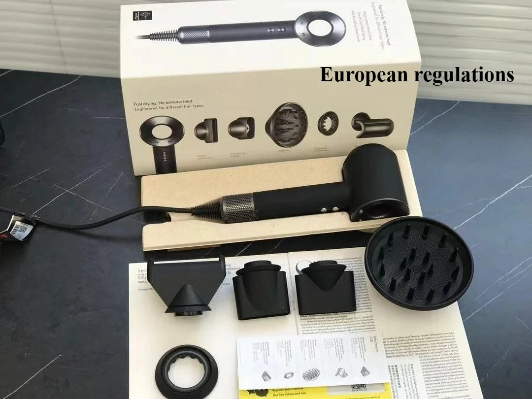 High version hair dryer household negative ion hair care quick drying strong silent large air volume women's hair dryer gift