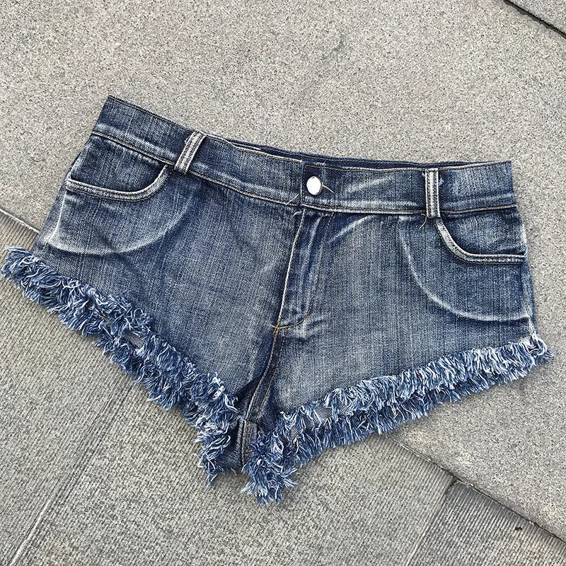 2025 Summer New Women Sexy High Waist Denim Short Jeans Booty Shorts Женские Шорты