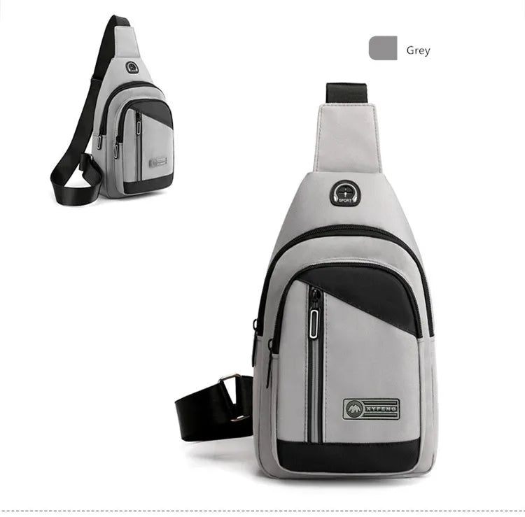 anti theft chest bag travel bag passport case mini crossbody bags for men mountain sports shoulder bag boy keys Mobile phone bag