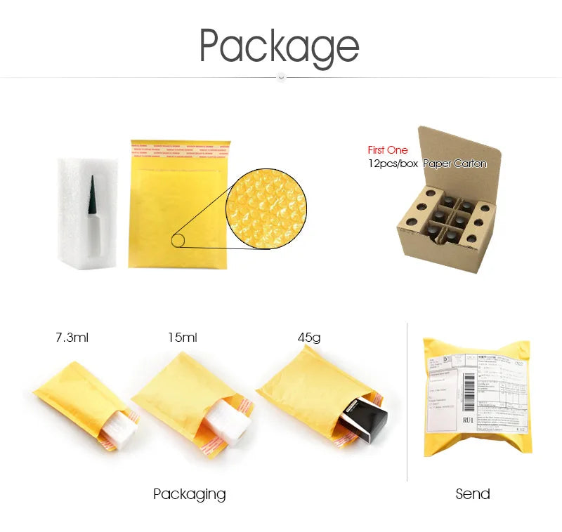 10ml Venalisa Nail Gel Polish Hema TPO Free Vegan Crystal Nude Pink Glitter Semi Permanent Soak Off UV LED Ultra Diamond Varnish