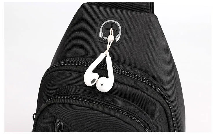 anti theft chest bag travel bag passport case mini crossbody bags for men mountain sports shoulder bag boy keys Mobile phone bag