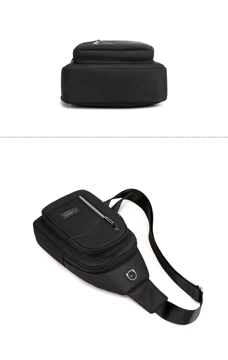 anti theft chest bag travel bag passport case mini crossbody bags for men mountain sports shoulder bag boy keys Mobile phone bag