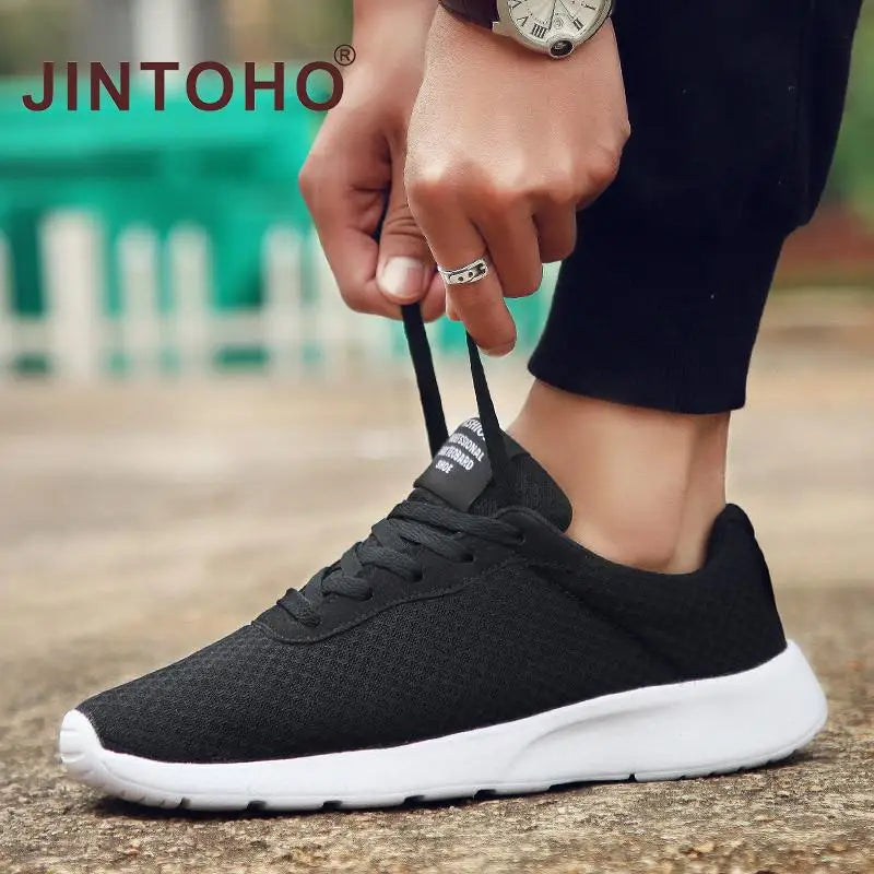 Spring New Men Casual Shoes Lace up Men Shoes Lightweight Comfortable Breathable Walking Sneakers Tenis Feminino Zapatos