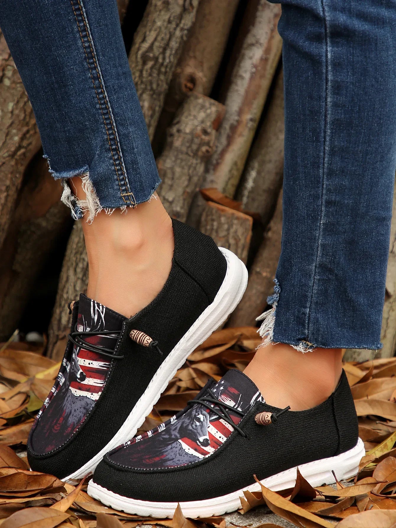 Women's Flat Slip-on Casual Single Shoes Trend Walking Sneakers Women Autumn Soft Sole Outdoor Shoes New Loafers Zapatos Mujer