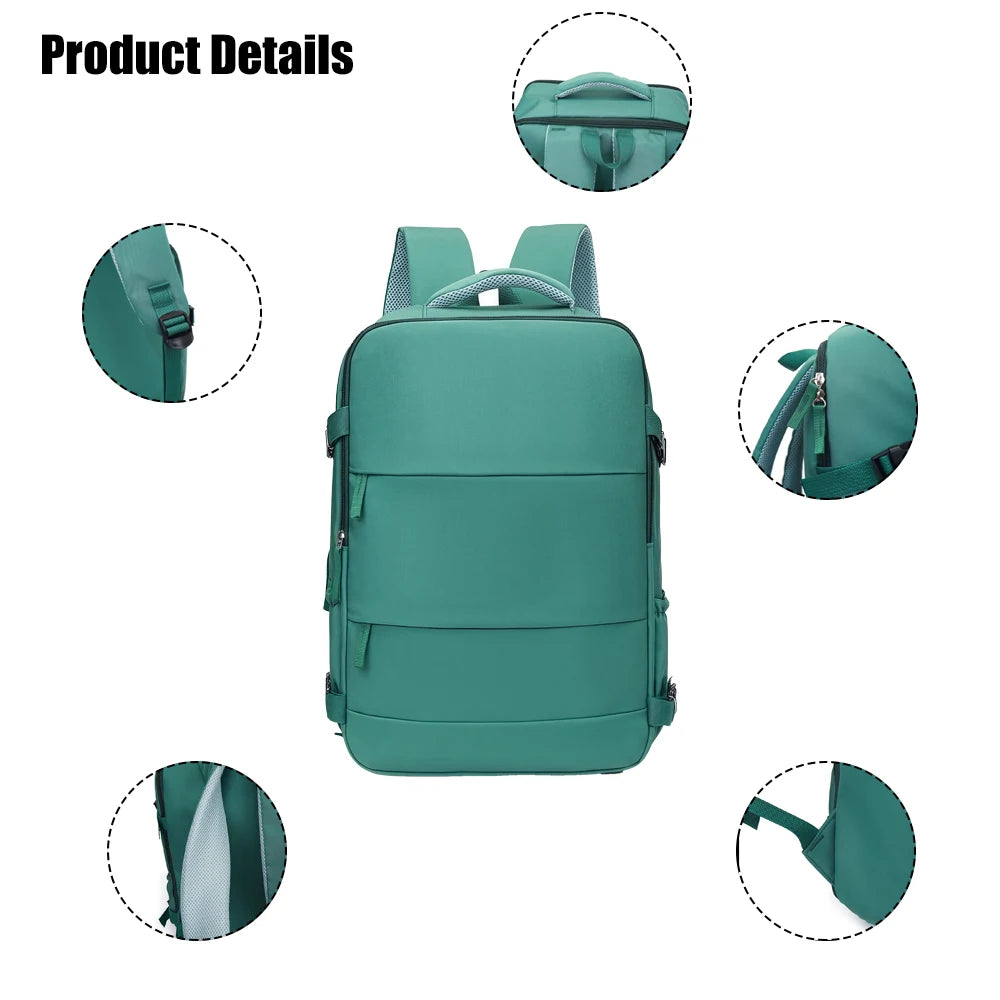 Long distance travel bag, lightweight backpack, suitable for outdoor exploration and city travel.zwq