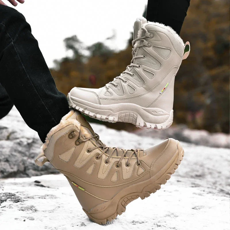 Men Tactical Boots Brand Climbing Shoes Waterproof Outdoor Ankle Male Breathable Women Motorcycle Casual Hiking Shoes Size Boot