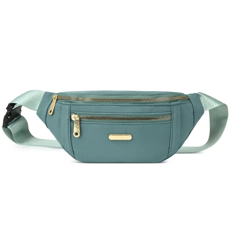 Women Waist Bags for Women Oxford Leisure Color Chest Bag Shoulder Crossbody Waist Bags Handbags Female Messenger Belt Bags
