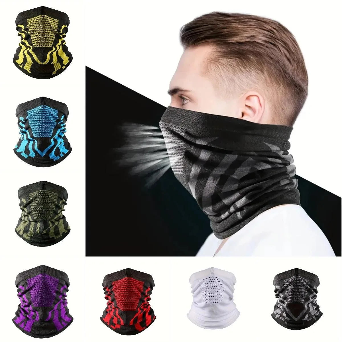 Winter Balaclava Face Mask Outdoor Sports Mask Helmet Liner Windproof Balaclava Ski Tube Scarf Hiking Breathable Masks