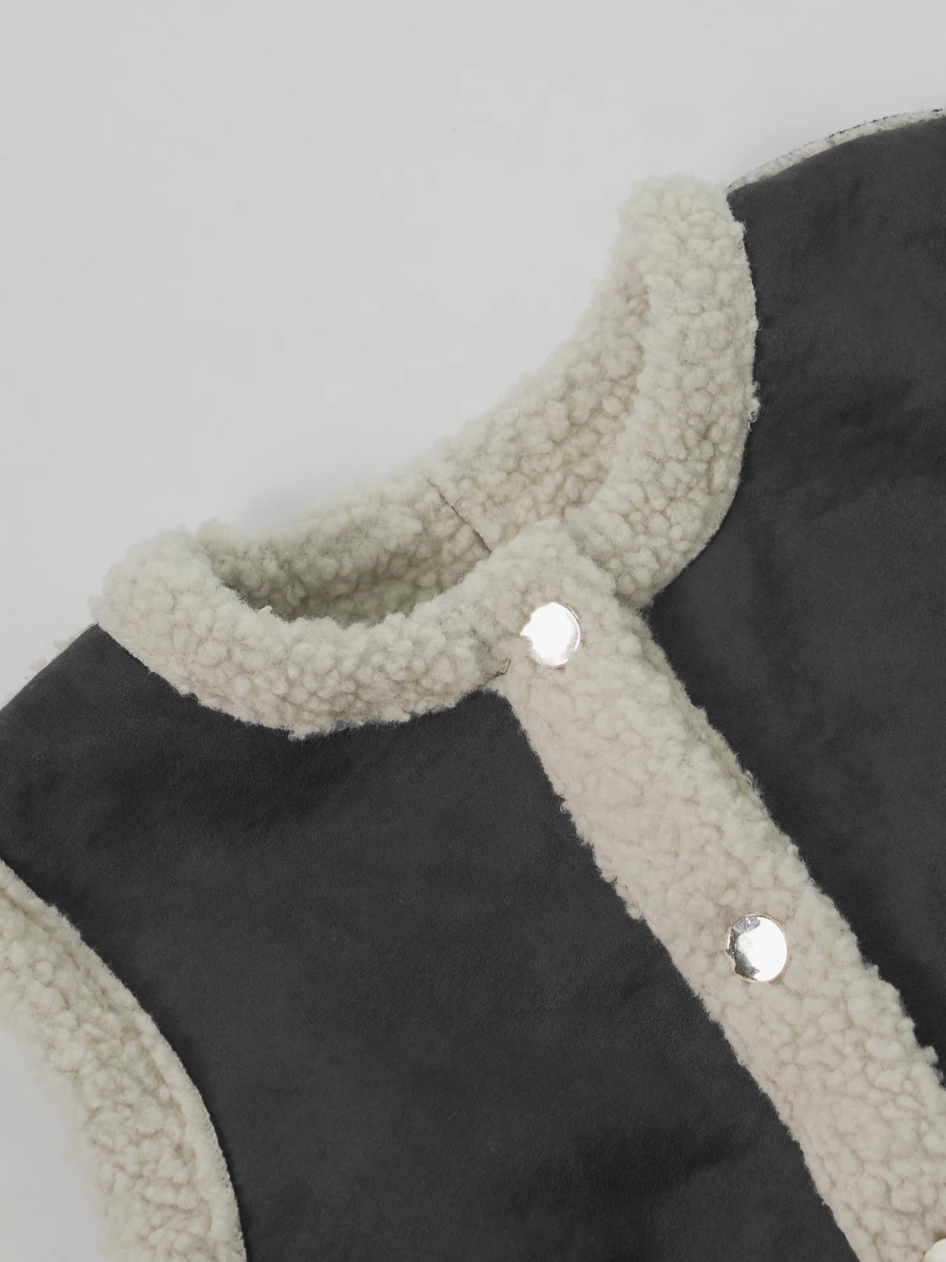 Imitation Lamb Hair Vest Women's Autumn Winter New Style Outwear Warm Suede Vest Thickened Insulation Brown Top Coat For Women