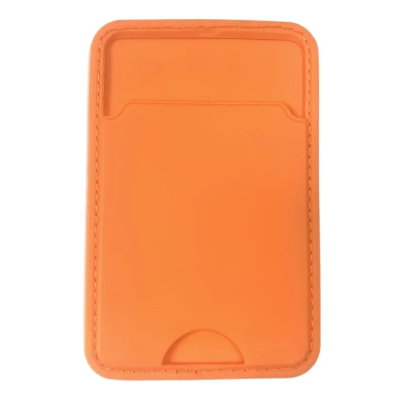 New Phone Wallet Stick on Credit Card Holder Phone Pocket for All Solid Colour Back Cards Holder Phone Card Holder Wallet Case