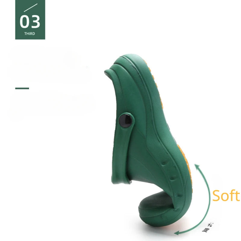 Chef Shoes Lightweight and Slip-resistant EVA  Sandles for Doctors Nurses in Hospitals and Labs
