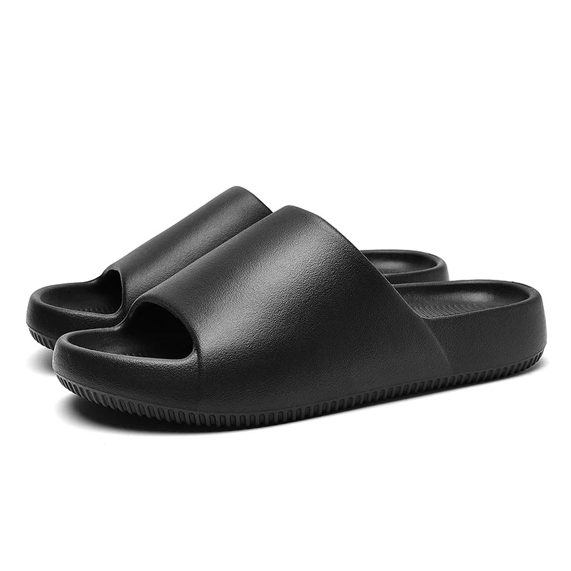 Summer Men Women Slippers EVA Platform Outdoor Comfortable Simple Design Beach Sandals Clogs Casual Indoor Slippers For Couple