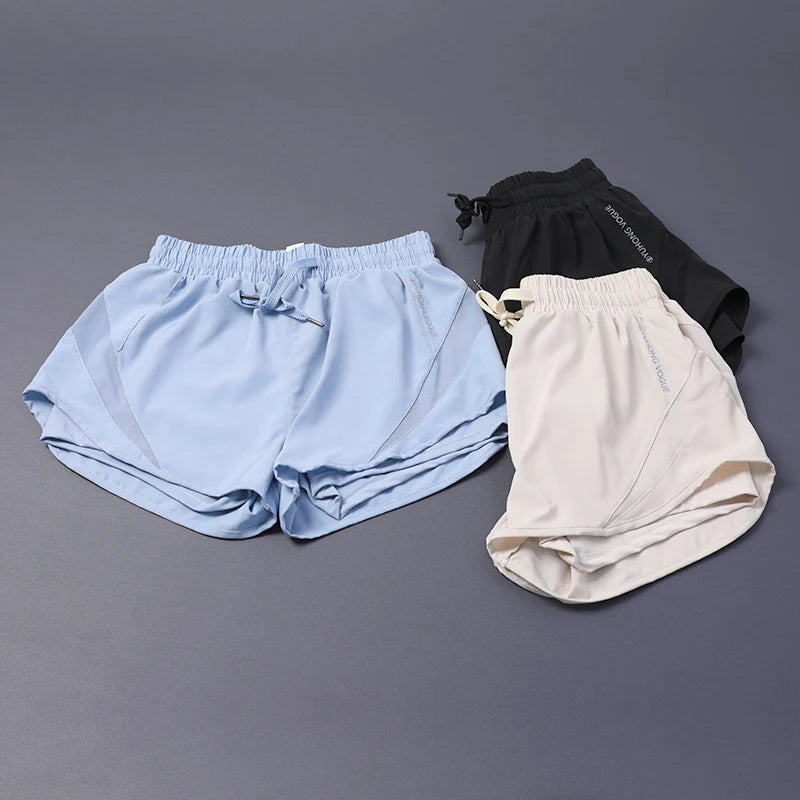 SUMMER ACTIVE Shorts : Women's Lightweight Quick-Dry Shorts Loose Slim Yoga Running Outfit | Breathable Outdoor Wear