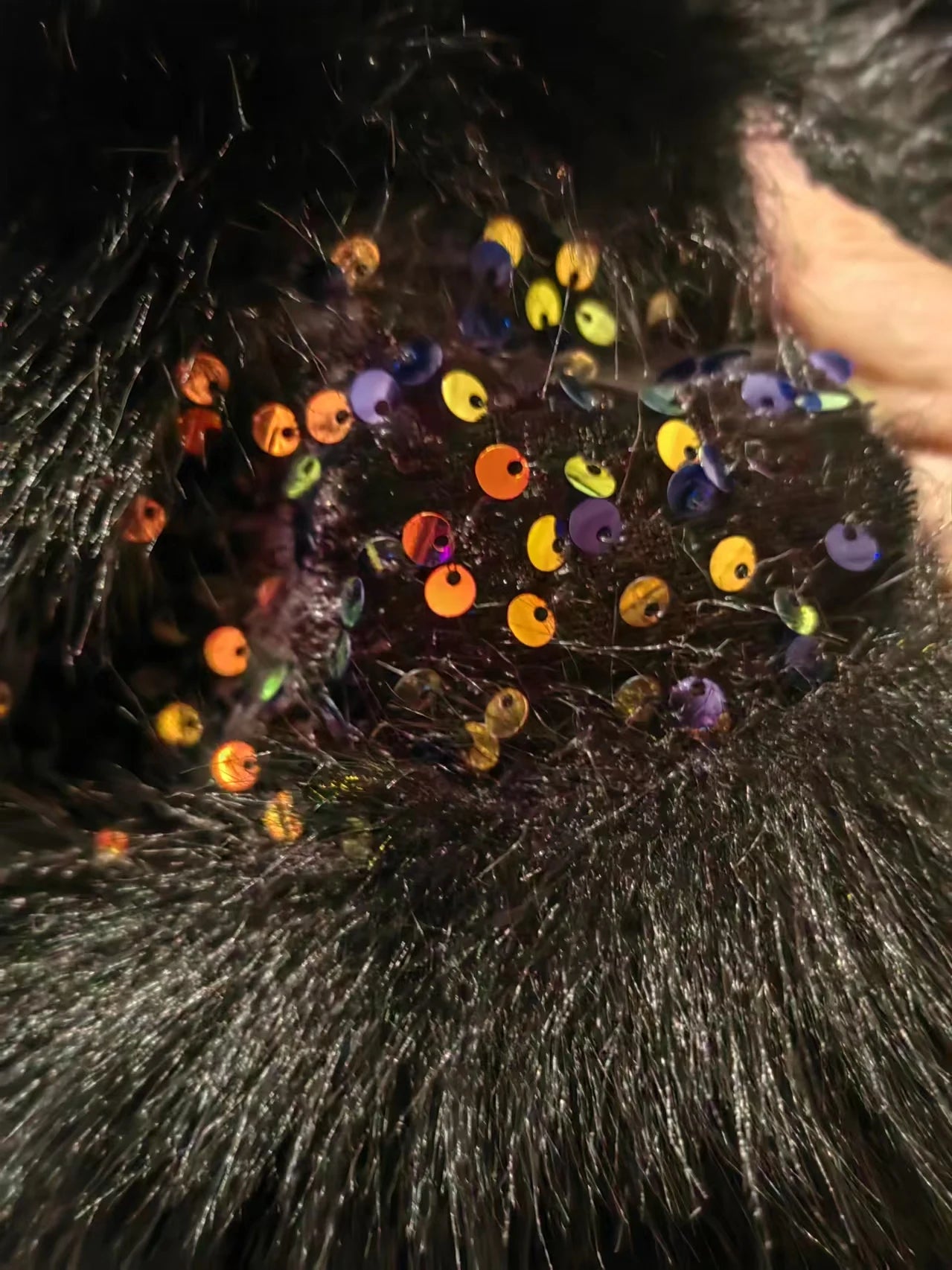 Faux Fur Coats for Women,Covred ButtonJackets,Spliced Overcoat,Female Clothes,Sequins,Thicken Warm,Luxury,New ,Winter,2025