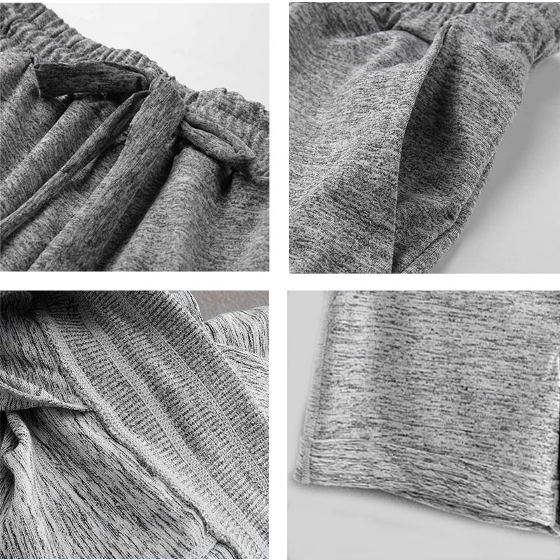 Women's Shorts Elastic Drawstring Solid Sports Straight Pants Summer Lightweight Clothing Fashion Female Streetwear