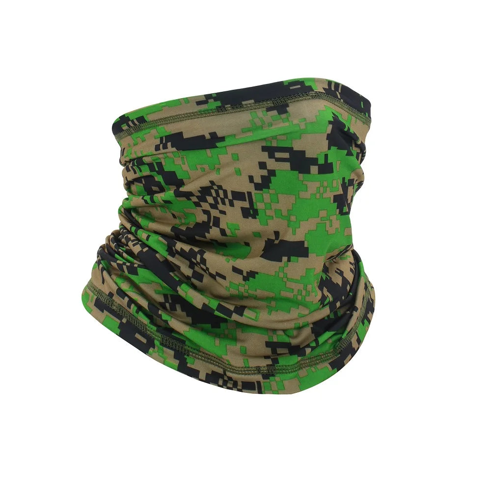 Outdoor Bandana Scarf Seamless Balaclava Buffs Neck Warmer Cycling Motorcycle Windproof Scarf Sun Protection Fishing Face Mask