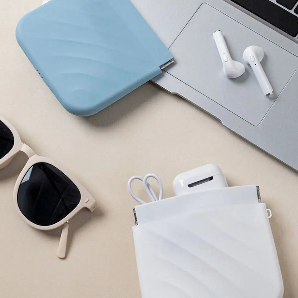 Silicone Mini Cosmetic Bag Makeup Bag Travel Supplies Lipstick Storage Bag Self-closing Storage Bag Coin Bag Change Storage