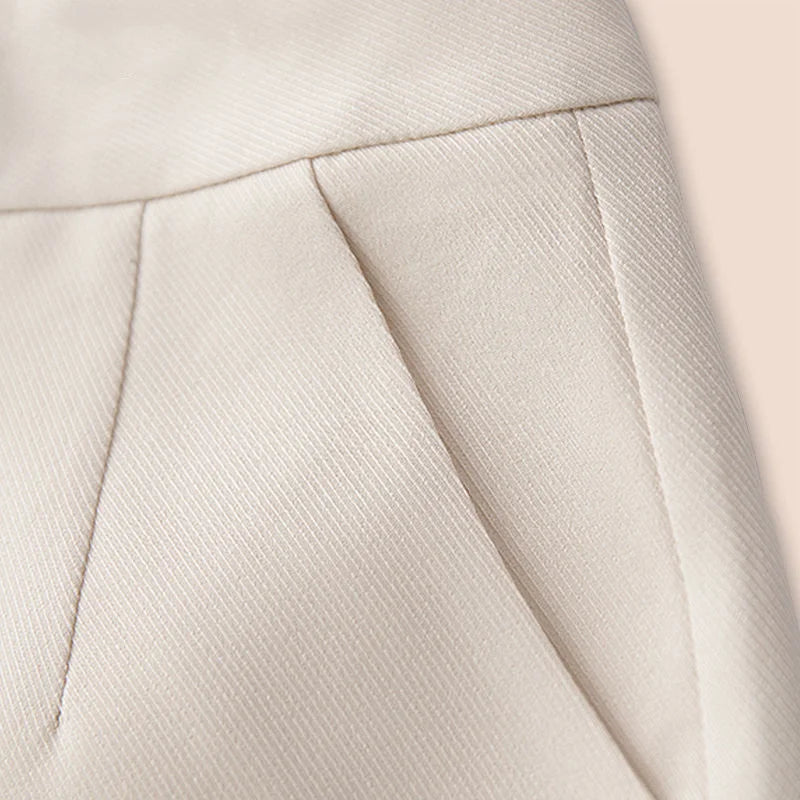 Koreon Fashion Women Suit Shorts Summer Streetwear Office Lady High Waist Solid All-match Loose New Casual Sports Short Pants