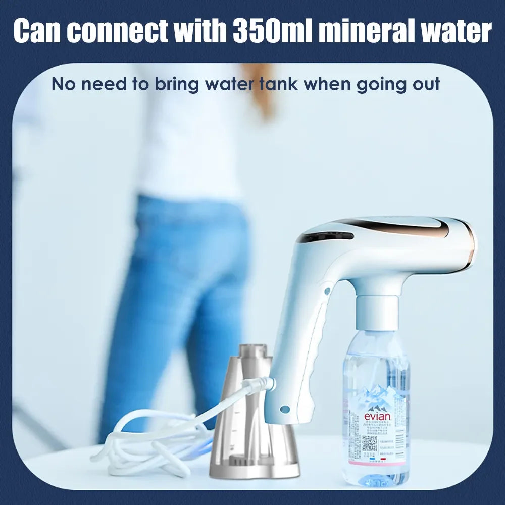 Handheld Garment Steamer for Clothes 1600W Powerful Electric Steam Iron Foldable Portable Traveling Clothes Steamer Home