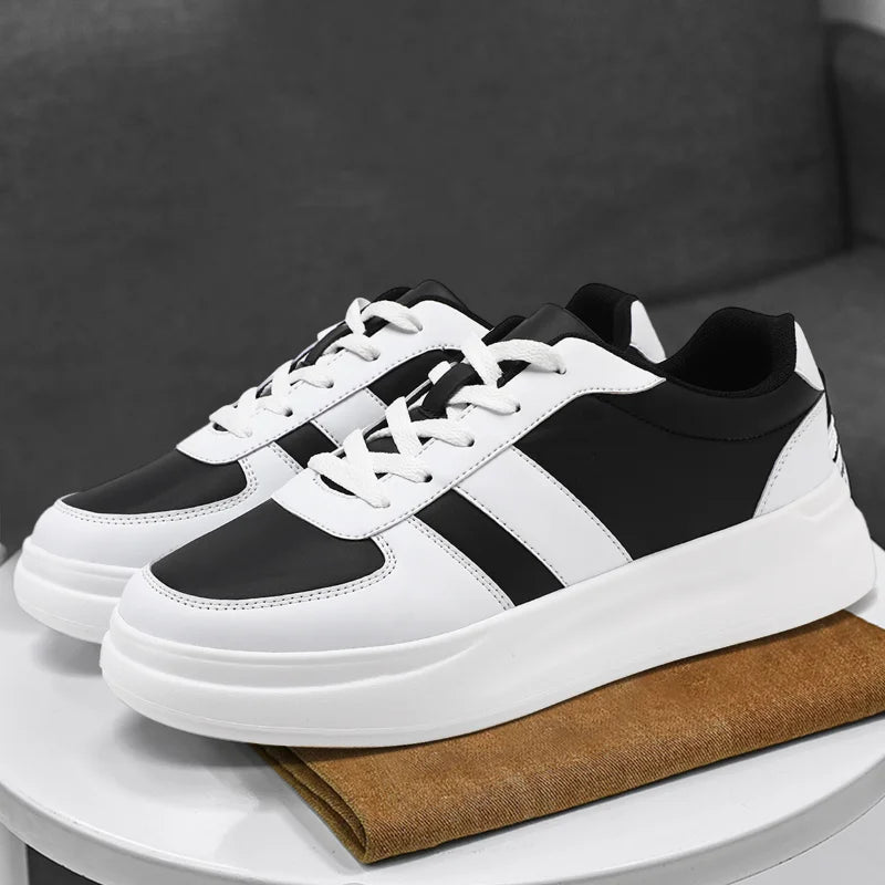 Casual skate shoes for men; versatile fashion shoes for men; casual thick-soled height-increasing shoes for men