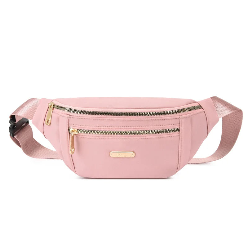 Women Waist Bags for Women Oxford Leisure Color Chest Bag Shoulder Crossbody Waist Bags Handbags Female Messenger Belt Bags