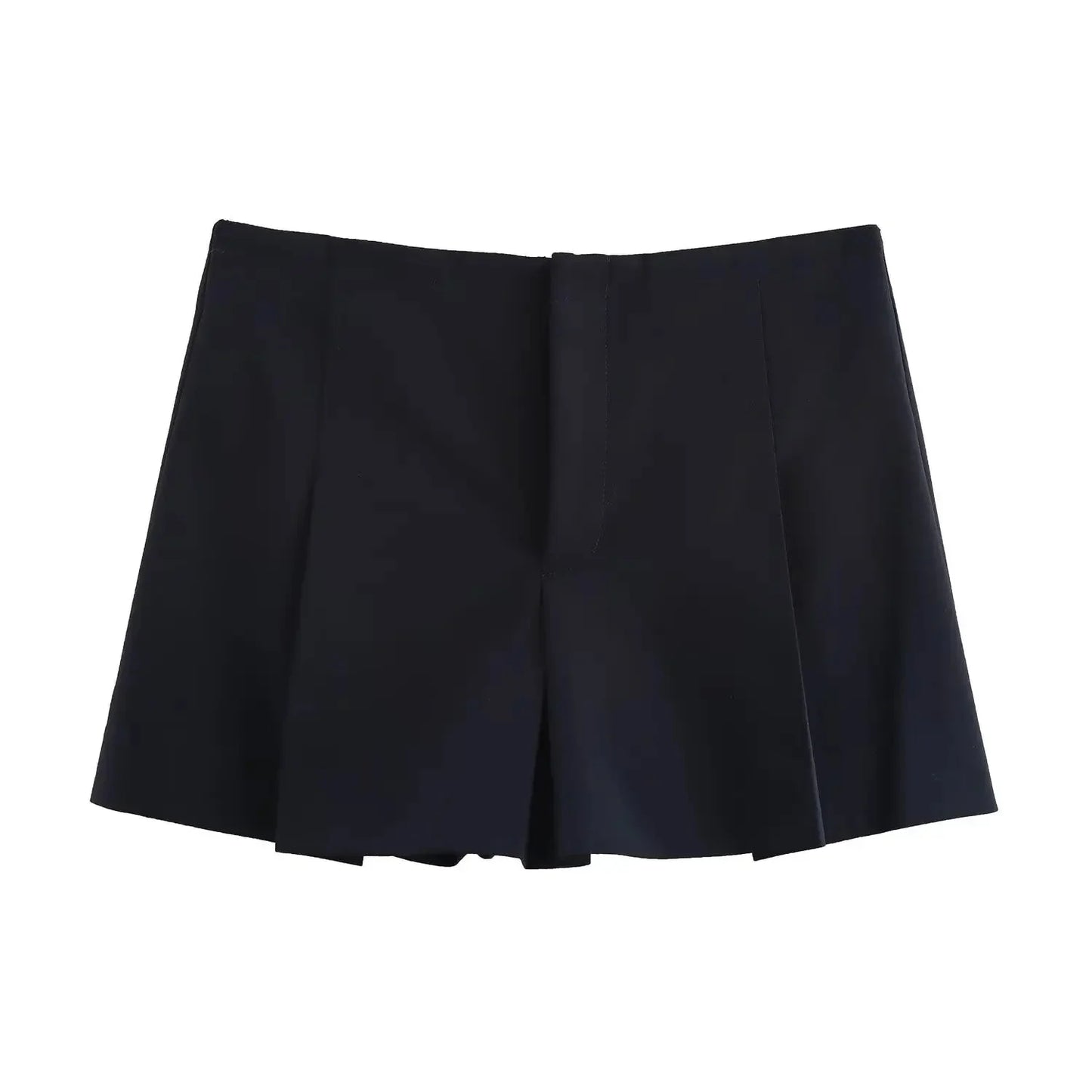 ZRWomen's Fashionable Versatile High-Waisted Slimming Plaid Shorts Skirt New Arrival Spring 2025 Commute Style