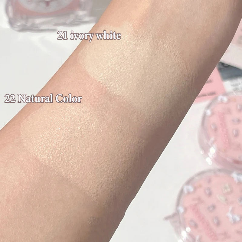 Cute Cat Cushion Cream Foundation Hydrating High Coverage Oil Control Concealer Non-Fading BB Cream Makeup Base Cosmetic