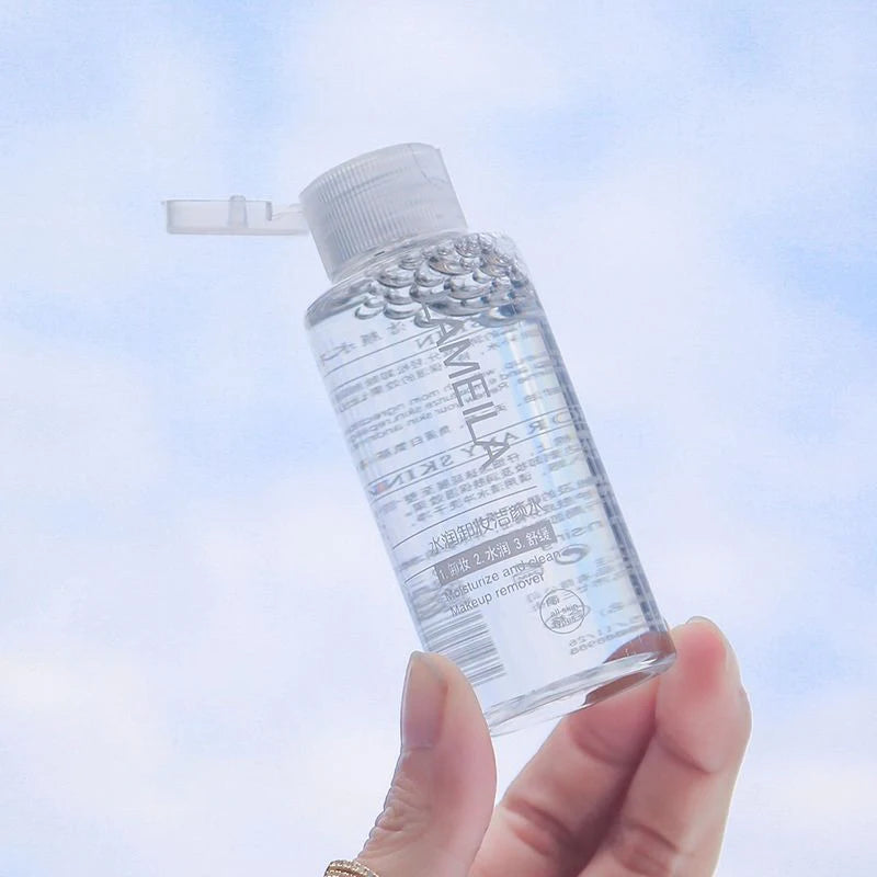 Hydrating Makeup Remover Cleanser Eye Lip Face 3in1 Cleansing Water Deep Cleansing Mild Refreshing Non-irritating Makeup Remover