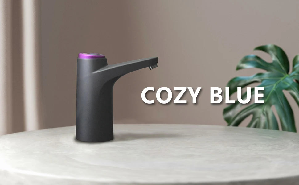 Portable 5-Gallon Water Dispenser with USB Charging Automatic Electric Pump for Home Office Outdoor Use