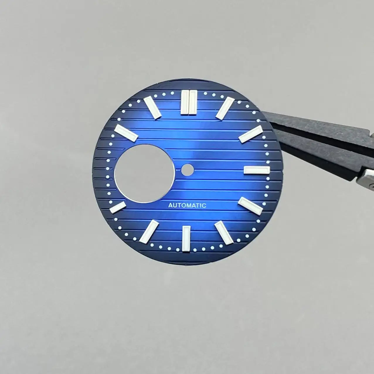 43mm Silver Stainless Steel for Nautilus Case NH35 NH36 NH38 4R Movements 30.5mm Dial Men Watch Repair Replacement Case NH35