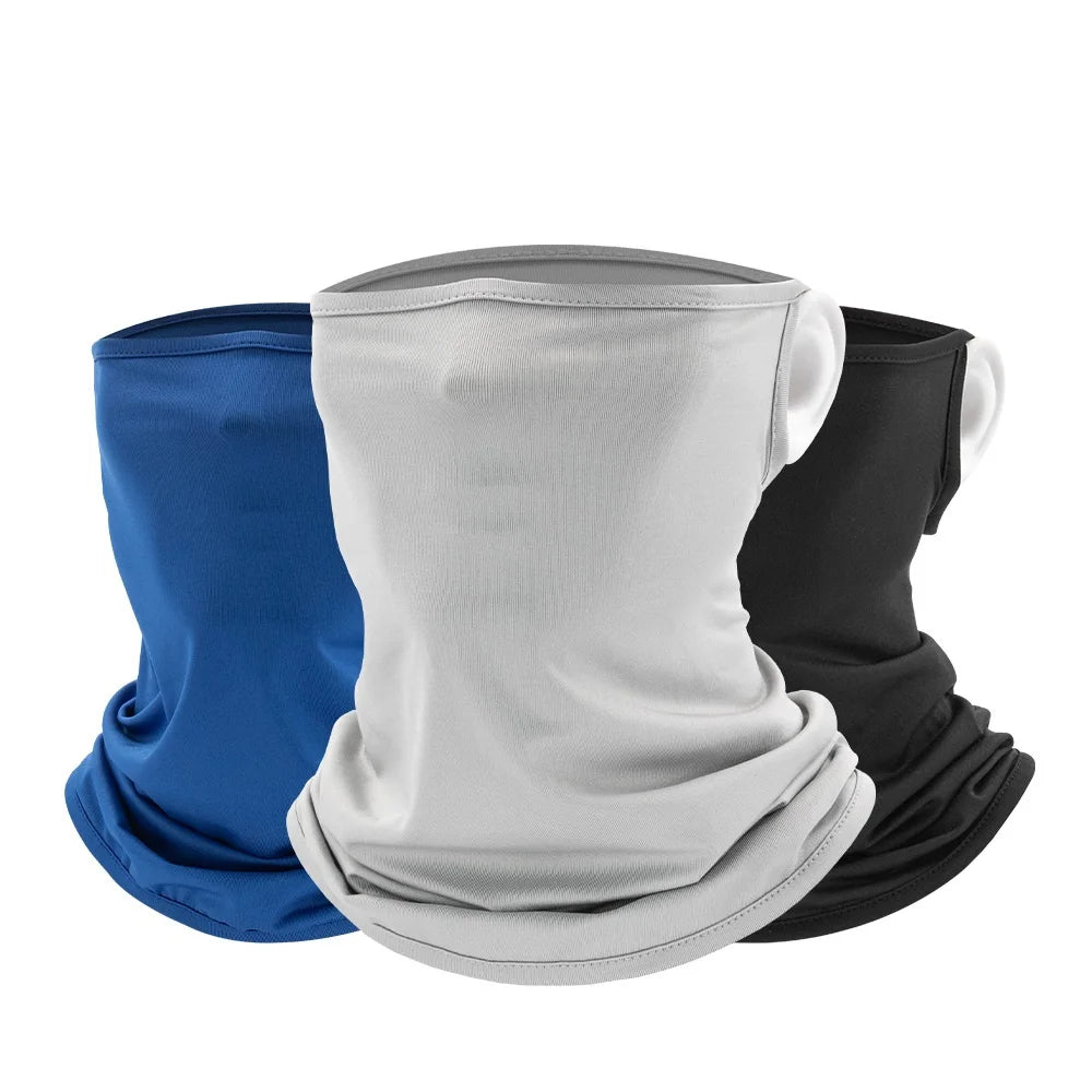 Outdoor Bandana Scarf Seamless Balaclava Buffs Neck Warmer Cycling Motorcycle Windproof Scarf Sun Protection Fishing Face Mask