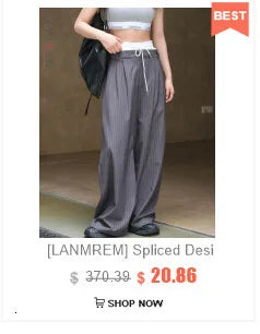 [LANMREM] Faux Fur Thick Warm Coats Lapel Single Breasted Office Lady Elegant Female Outwear Fashion 2025 Winter New 26C1095