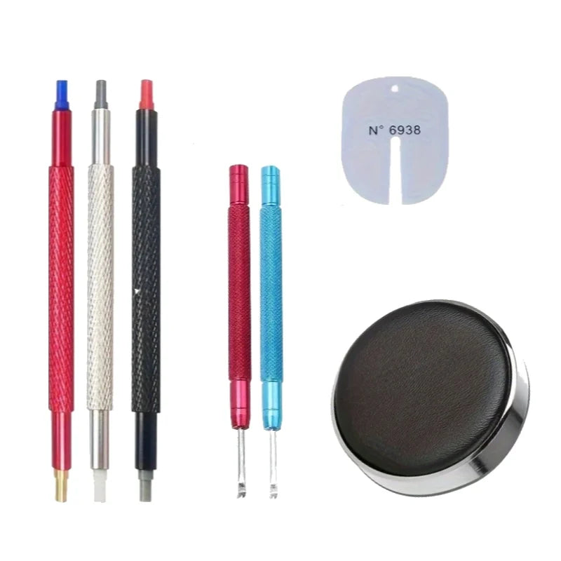 Steel Watch Dial Pointer Remover Watch Repair Tool Sets Watch Needles Picker Lifter Fitting Hands Remover Presser for Watchmaker