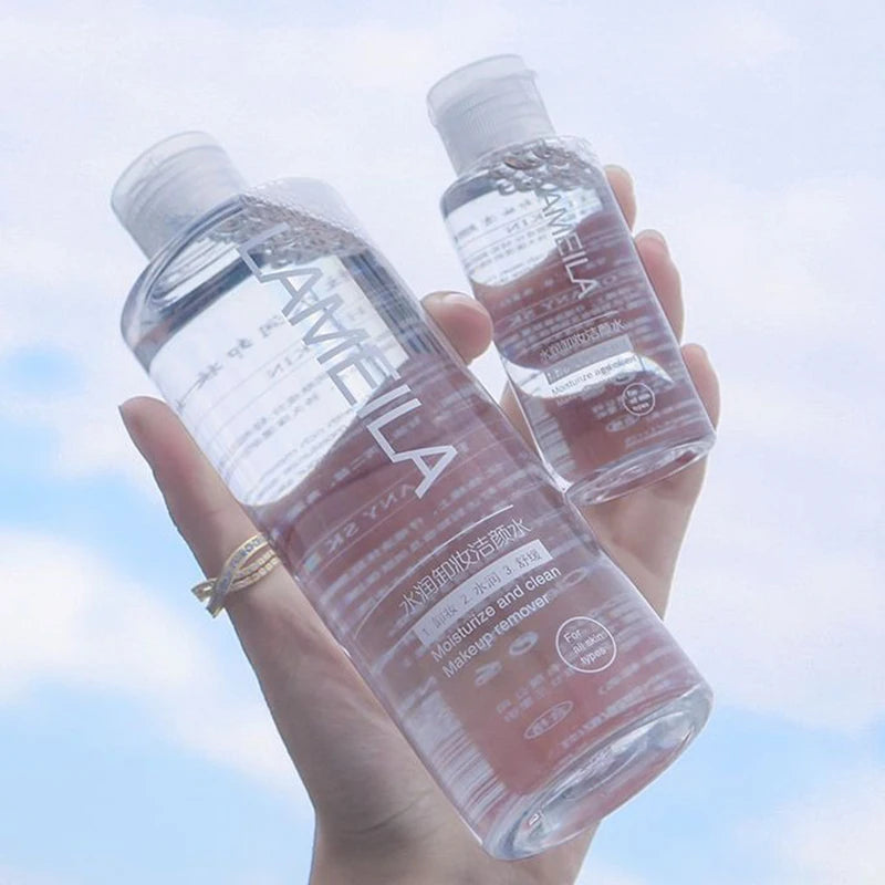 Hydrating Makeup Remover Cleanser Eye Lip Face 3in1 Cleansing Water Deep Cleansing Mild Refreshing Non-irritating Makeup Remover