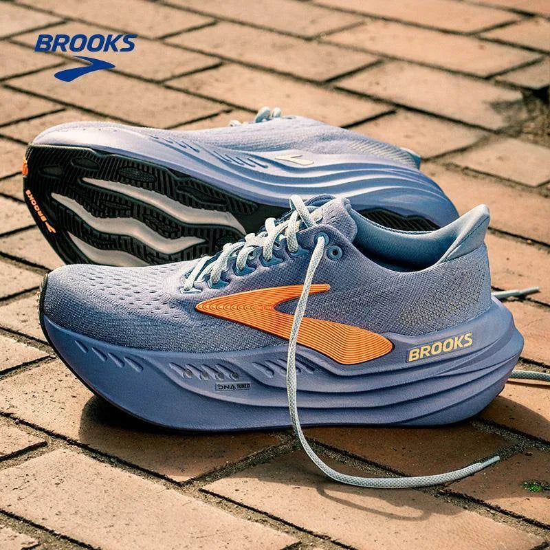 2025 BROOKS Men's Glycerin Max Casual Sneakers Shoes Suitable for Sports Training Non-slip Wear Breathable Cushioned Shoes