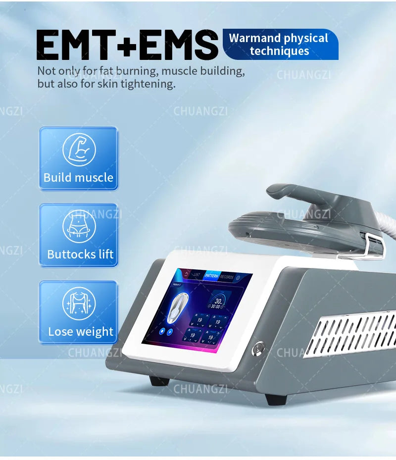 EMS Neo 15 6500W Hi-Emt EMS Portable Muscle Slimming And Weight Loss Engraving Body Sculpting Machine Salon