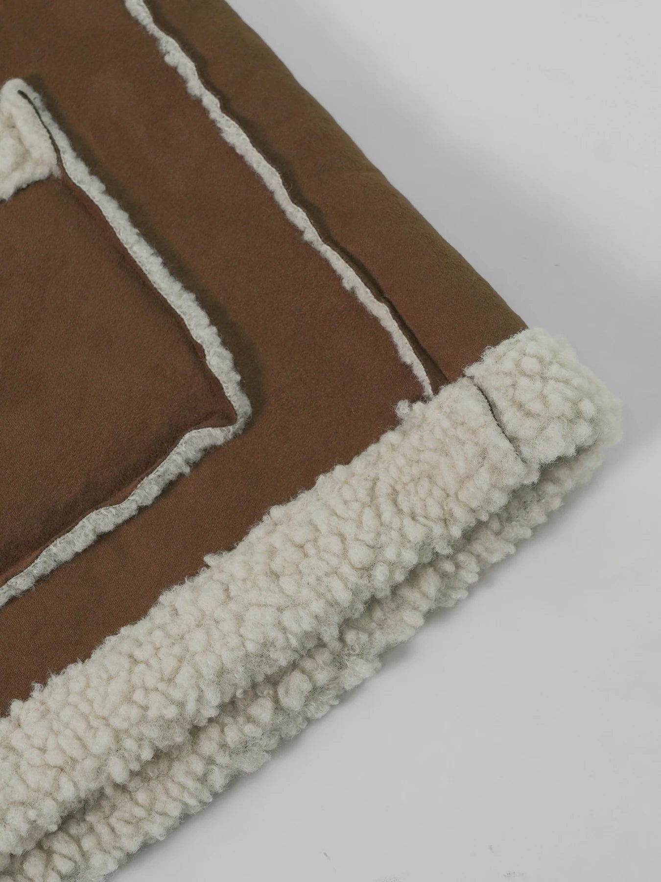 Imitation Lamb Hair Vest Women's Autumn Winter New Style Outwear Warm Suede Vest Thickened Insulation Brown Top Coat For Women